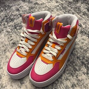 Platform Puma High Top Sneakers